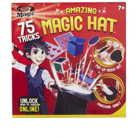 2/$25 BNIB Sealed 75 Tricks Amazing Magic Hat - 17 Pieces English Edition - Picture 1 of 4